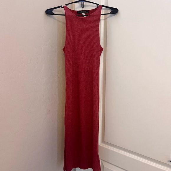 Red tight fit maxi dress - Picture 1 of 4